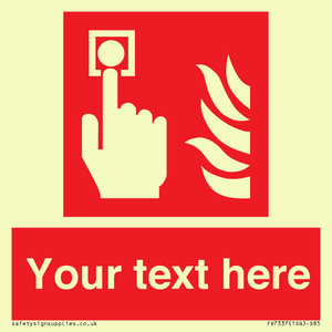 Custom Fire Alarm call point